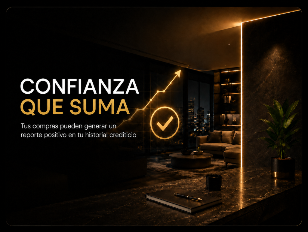 Confianza que suma: tus compras pueden generar un reporte positivo en tu historial crediticio