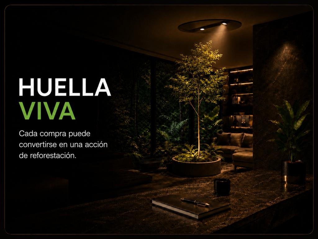 Huella Viva: cada compra puede convertirse en una acción de reforestación